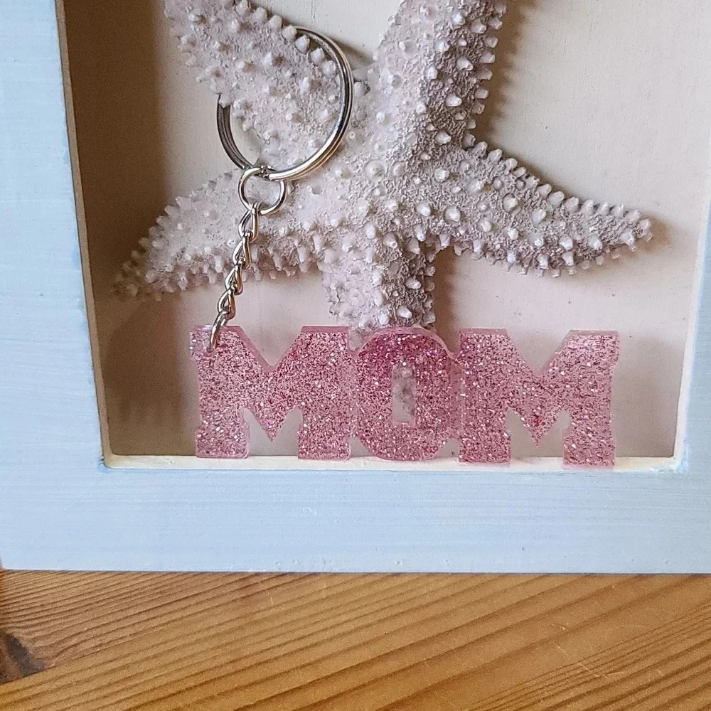 MOM resisn keychain